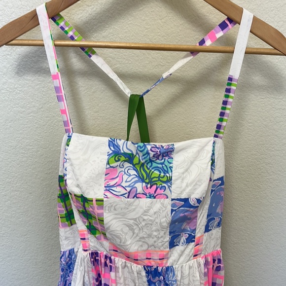 Lily Pulitzer Patch Me If You Can patchwork mini dress - Picture 4 of 14